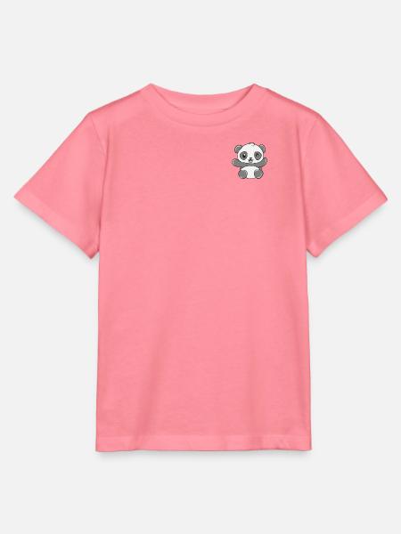 Panda - Stanley/Stella Kinder T-Shirt MINI CREATOR - Pink
