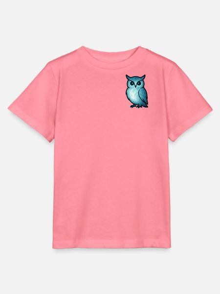 Seelentier und Wächterwesen: Eule - Stanley/Stella Kinder T-Shirt MINI CREATOR  - Pink 