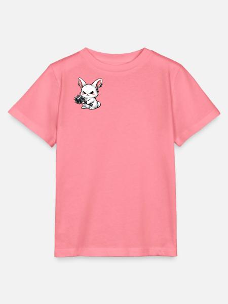 Kuschelhase mit Stachelhammer - Stanley/Stella Kinder T-Shirt MINI CREATOR - Pink