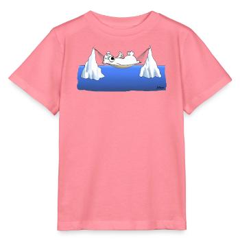 Eisberg Chillen - Stanley/Stella Kinder T-Shirt MINI CREATOR  - Pink  - Vorne
