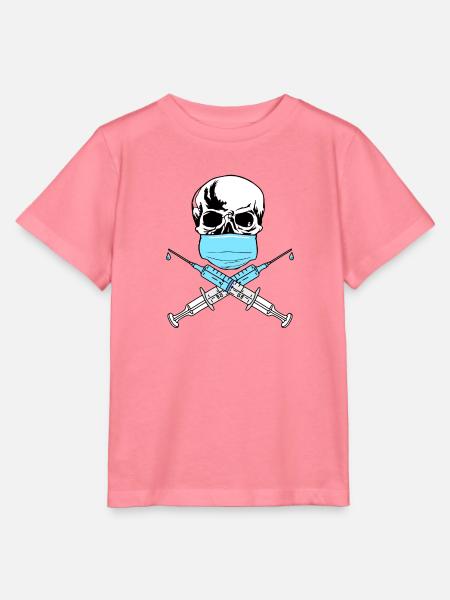 Schädelimpfstoff - Stanley/Stella Kinder T-Shirt MINI CREATOR  - Pink 