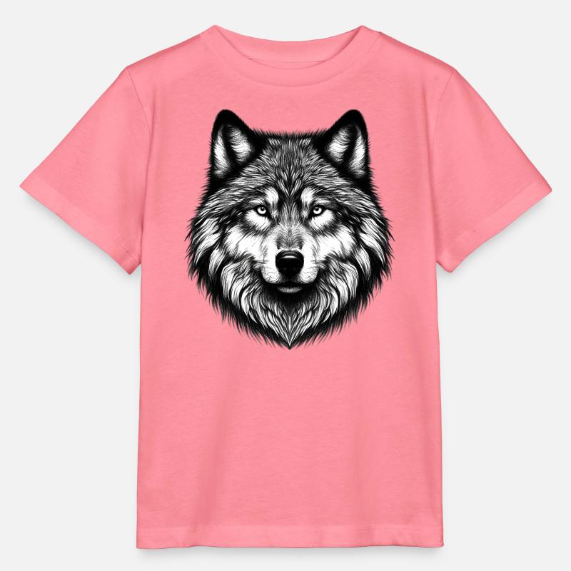 Wolf - Stanley/Stella Kinder T-Shirt MINI CREATOR  - Pink 