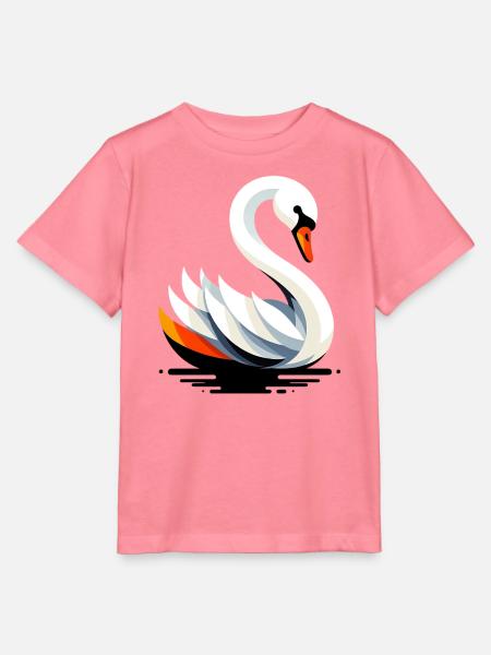 Schwan - Stanley/Stella Kinder T-Shirt MINI CREATOR  - Pink 