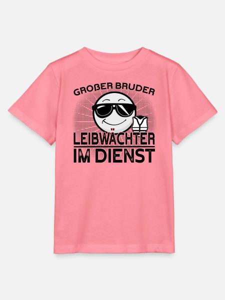 Großer Bruder Leibwächter im Dienst - Stanley/Stella Kinder T-Shirt MINI CREATOR - Pink