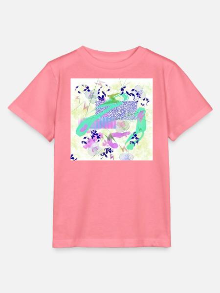 fantasie flower blumen - Stanley/Stella Kinder T-Shirt MINI CREATOR - Pink
