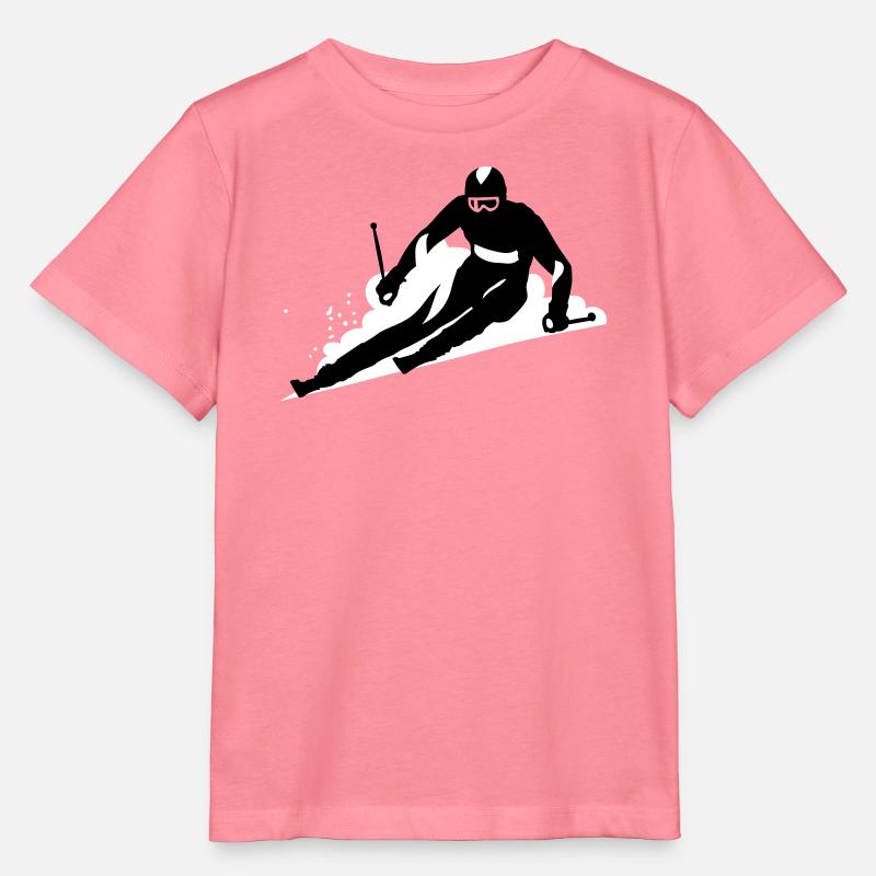 Ski - Stanley/Stella Kinder T-Shirt MINI CREATOR  - Pink 
