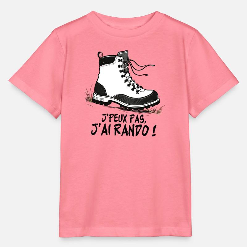 Wanderschuhe, ich kann nicht zufällig! - Stanley/Stella Kinder T-Shirt MINI CREATOR  - Pink 