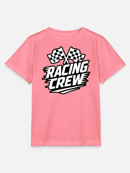 Racing Crew Rennsport - Stanley/Stella Kinder T-Shirt MINI CREATOR - Pink