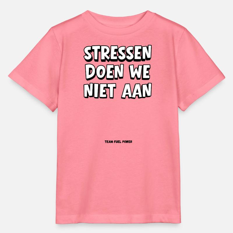 Wir machen uns keinen Stress - Stanley/Stella Kinder T-Shirt MINI CREATOR  - Pink 