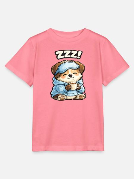 Pfotenschläfer im Pyjama - Stanley/Stella Kinder T-Shirt MINI CREATOR - Pink