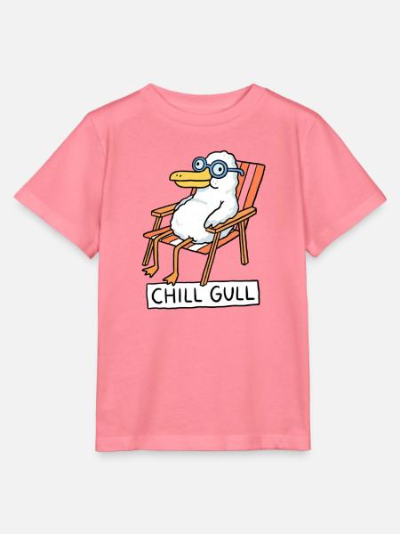 Chill Gull Lounge - Stanley/Stella Kinder T-Shirt MINI CREATOR  - Pink 