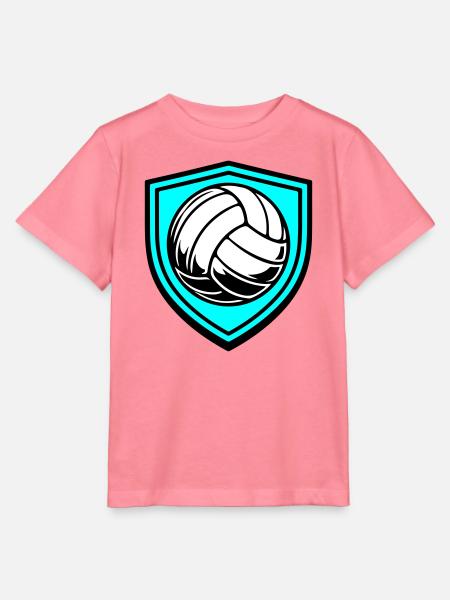 Volleyball Ball Wappen - Stanley/Stella Kinder T-Shirt MINI CREATOR - Pink