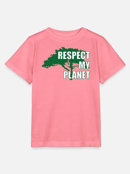 Green Warrior Wildniswald - Stanley/Stella Kinder T-Shirt MINI CREATOR - Pink
