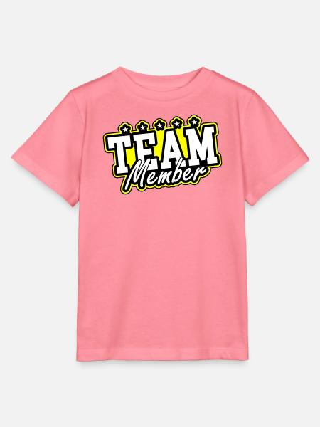 Team Mitglied - Stanley/Stella Kinder T-Shirt MINI CREATOR - Pink