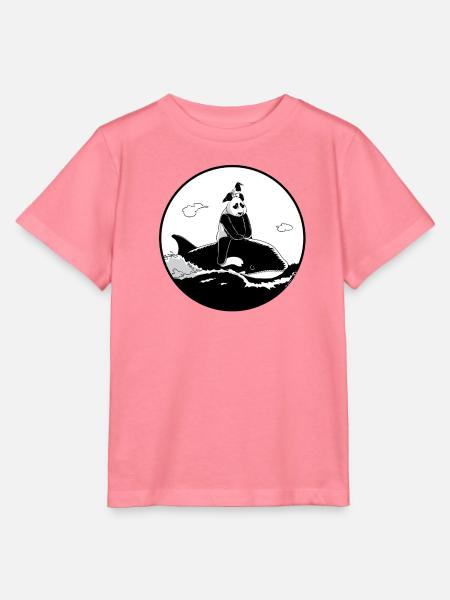 Schwarz-Weiß-Odyssee - Stanley/Stella Kinder T-Shirt MINI CREATOR - Pink