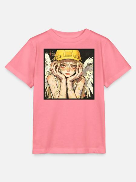 Geflügelter Arbeiter-Träumer - Stanley/Stella Kinder T-Shirt MINI CREATOR  - Pink 