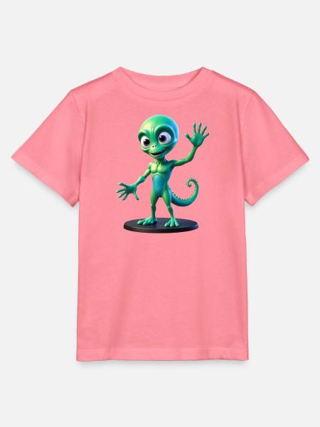 Emerald Galactic Scout - Stanley/Stella Kinder T-Shirt MINI CREATOR  - Pink 