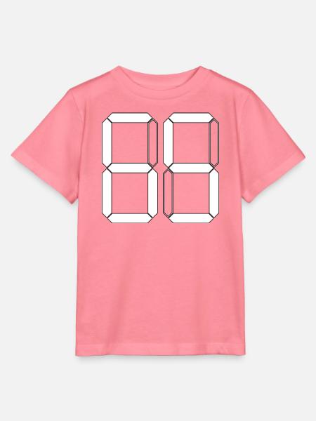 NUMMER 65 Fünfundsechzig Geschenk Digital - Stanley/Stella Kinder T-Shirt MINI CREATOR - Pink