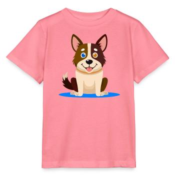 Kleiner bunter Hund (Comic) - Stanley/Stella Kinder T-Shirt MINI CREATOR  - Pink  - Vorne