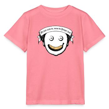 Du bist nicht du, wenn du Hunger hast - Stanley/Stella Kinder T-Shirt MINI CREATOR  - Pink  - Vorne