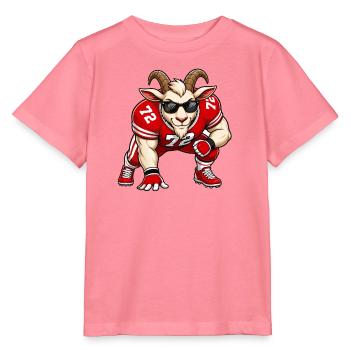 G.O.A.T. Defensive Offensive Lineman Football Goat - Stanley/Stella Kinder T-Shirt MINI CREATOR  - Pink  - Vorne