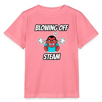 Dampf ablassen – Witzige buchstäbliche Idiom-Zeichentrickserie - Stanley/Stella Kinder T-Shirt MINI CREATOR  - Pink  - Vorne