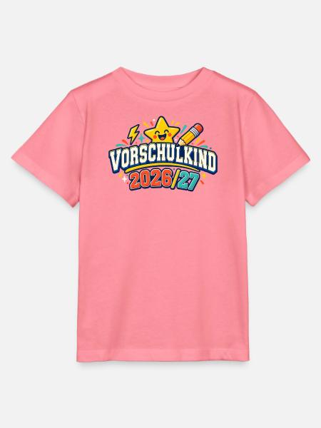 Vorschulkind 2026/27 - Stanley/Stella Kinder T-Shirt MINI CREATOR - Pink