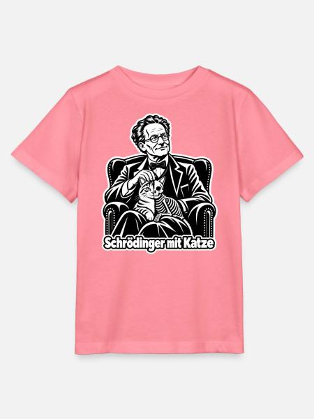 Schrödingers Katze - Stanley/Stella Kinder T-Shirt MINI CREATOR - Pink