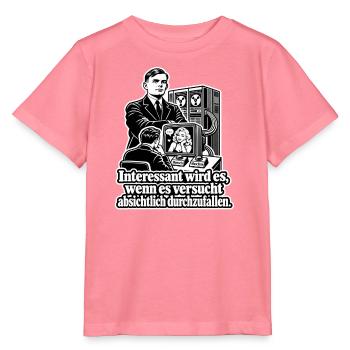 Turing Test - Stanley/Stella Kinder T-Shirt MINI CREATOR  - Pink  - Vorne