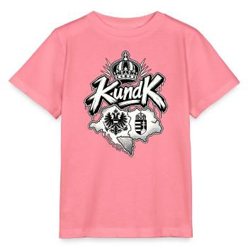 K.u.K. Doppeladler Österreich-Ungarn - Stanley/Stella Kinder T-Shirt MINI CREATOR  - Pink  - Vorne