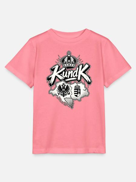 K.u.K. Doppeladler Österreich-Ungarn - Stanley/Stella Kinder T-Shirt MINI CREATOR - Pink