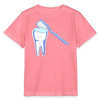 Zahnputz Helden Design - Stanley/Stella Kinder T-Shirt MINI CREATOR  - Pink  - Vorne