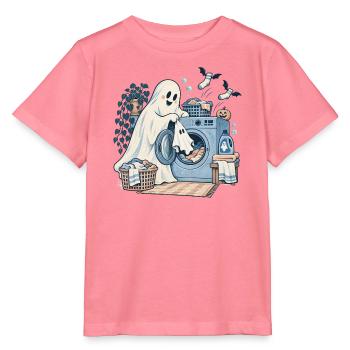Geisterhafter Waschtag - Stanley/Stella Kinder T-Shirt MINI CREATOR  - Pink  - Vorne