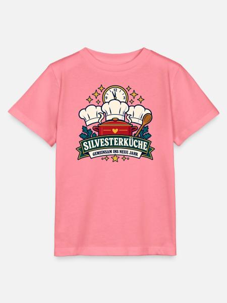 Silvesterküche – Gemeinsam ins neue Jahr - Stanley/Stella Kinder T-Shirt MINI CREATOR - Pink