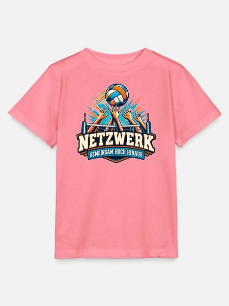 Netzwerk – Gemeinsam hoch hinaus - Stanley/Stella Kinder T-Shirt MINI CREATOR  - Pink 
