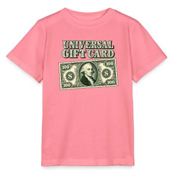 Universal-Geschenkkarte - Stanley/Stella Kinder T-Shirt MINI CREATOR  - Pink  - Vorne
