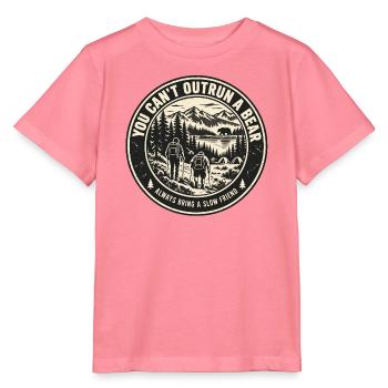 Bärenstarke Begleitung - Stanley/Stella Kinder T-Shirt MINI CREATOR  - Pink  - Vorne