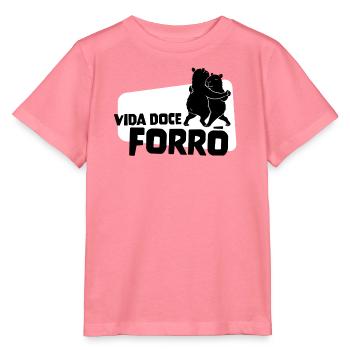 Vida Doce Forro – Tanzende Capybaras - Stanley/Stella Kinder T-Shirt MINI CREATOR  - Pink  - Vorne