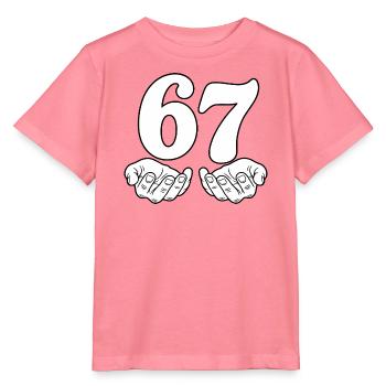 Sechs Sieben - Six Seven - Stanley/Stella Kinder T-Shirt MINI CREATOR  - Pink  - Vorne