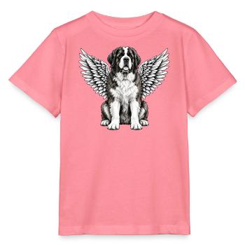 Berner Sennenhund Engel Abschied Flügel - Stanley/Stella Kinder T-Shirt MINI CREATOR  - Pink  - Vorne