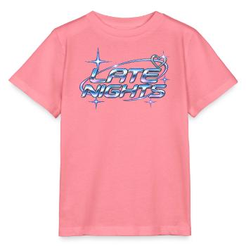 Late Nights Neon Chrome - Stanley/Stella Kinder T-Shirt MINI CREATOR  - Pink  - Vorne
