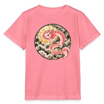 Axolotl Drache – Mystischer Asiatischer Drache - Stanley/Stella Kinder T-Shirt MINI CREATOR  - Pink  - Vorne