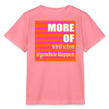 Optimismus Erfolg - Stanley/Stella Kinder T-Shirt MINI CREATOR  - Pink  - Vorne