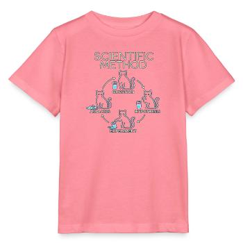 Forschungskreislauf - Stanley/Stella Kinder T-Shirt MINI CREATOR  - Pink  - Vorne