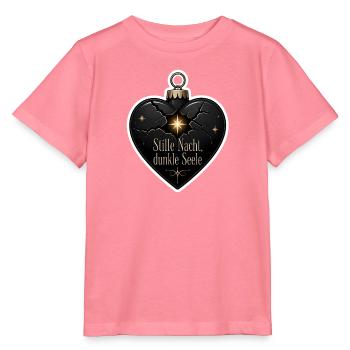 Stille Nacht dunkle Seele Weihnachtskugel Gothic - Stanley/Stella Kinder T-Shirt MINI CREATOR  - Pink  - Vorne