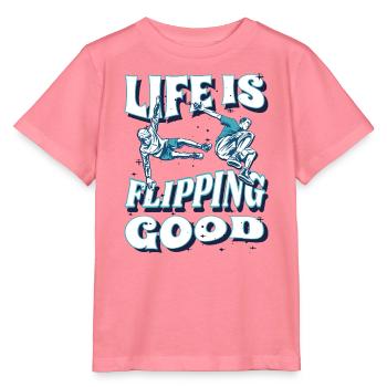  Parkour-Freestyle Freerunning Freerunner - Stanley/Stella Kinder T-Shirt MINI CREATOR  - Pink  - Vorne