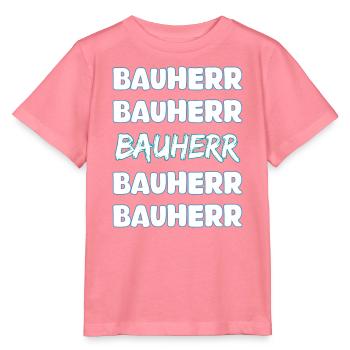 Bauherr - Stanley/Stella Kinder T-Shirt MINI CREATOR  - Pink  - Vorne