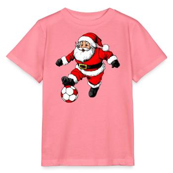 Fussballer Weihnachten - Stanley/Stella Kinder T-Shirt MINI CREATOR  - Pink  - Vorne