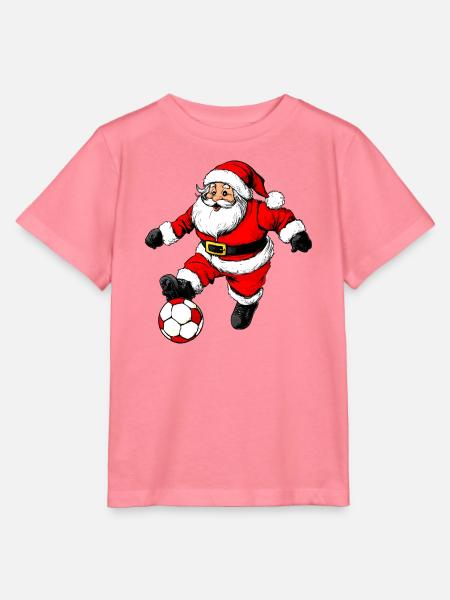 Fussballer Weihnachten - Stanley/Stella Kinder T-Shirt MINI CREATOR - Pink