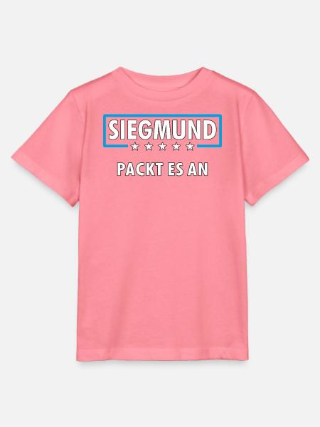 SIEGMUND - Stanley/Stella Kinder T-Shirt MINI CREATOR  - Pink 
